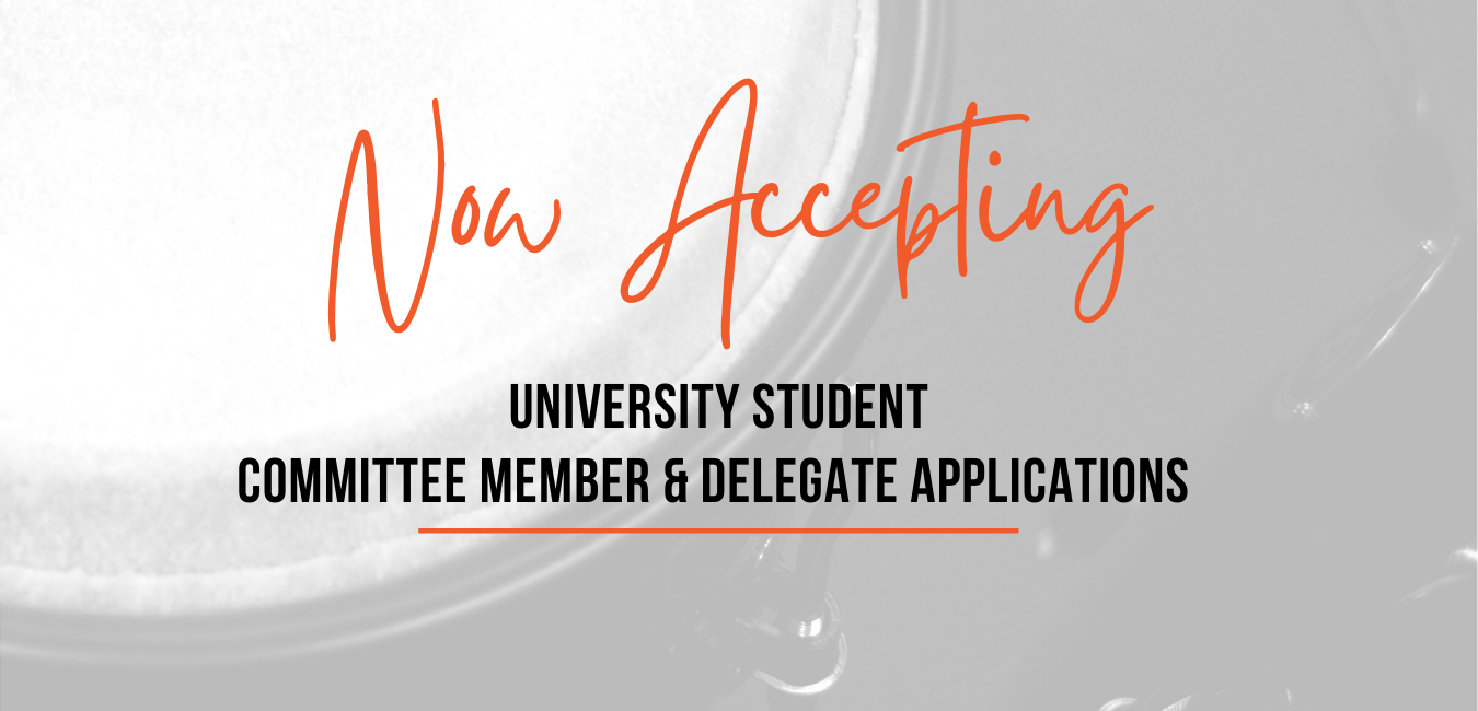 Apply to serve on the University Student Committee