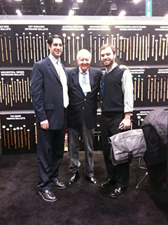 Joshua Simonds and Vic Firth